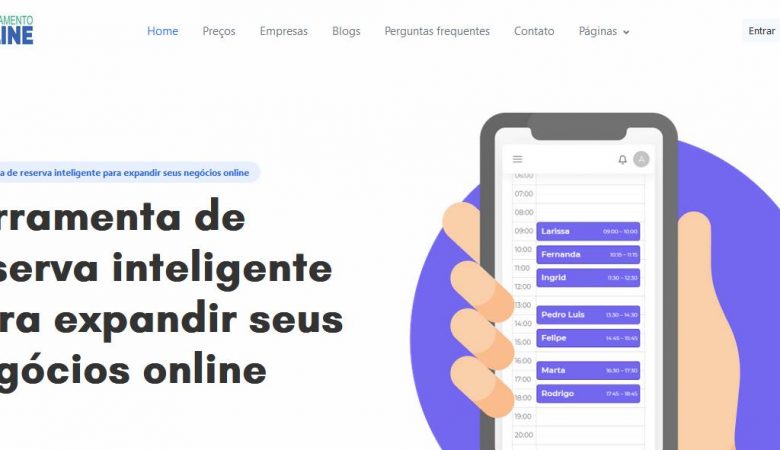 Sistema de Agendamento Online