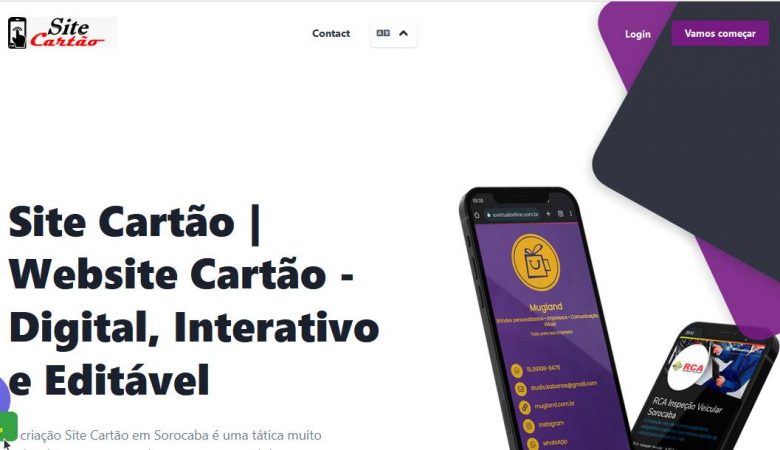 Site Cartão sua empresa no Google